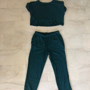 Cute green matching set